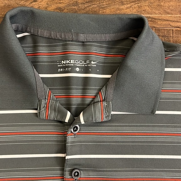 Nike Men’s Golf Polo Shirt w/Logo, Sz. L. - Picture 2 of 10
